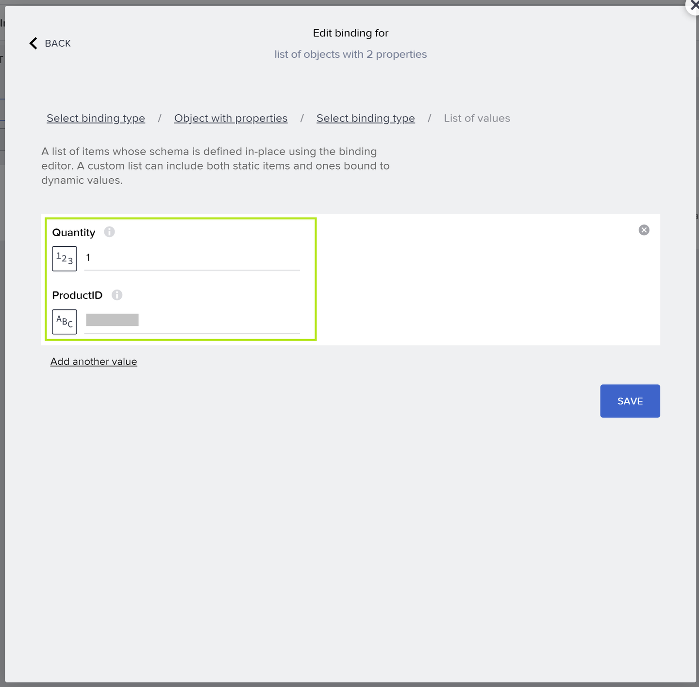 Set Product Id from SAP Sales and Service Core to test it