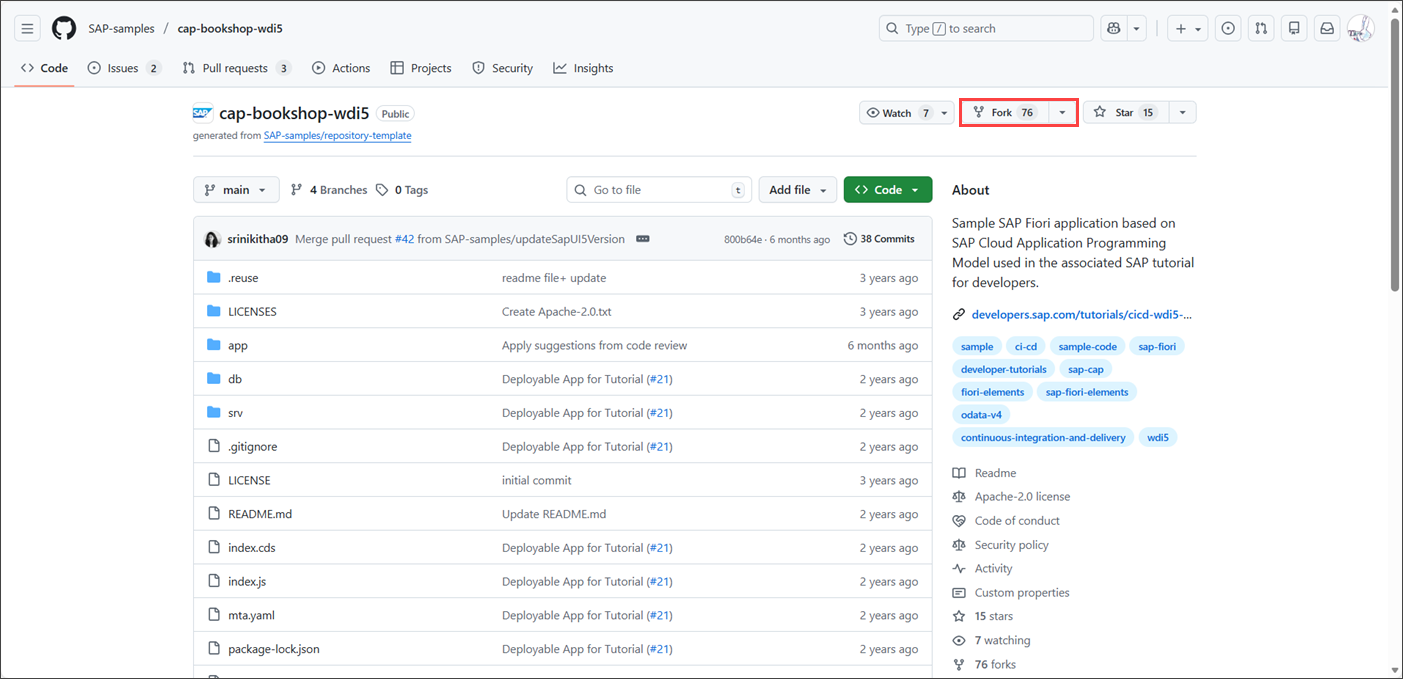 Fork Repository 1