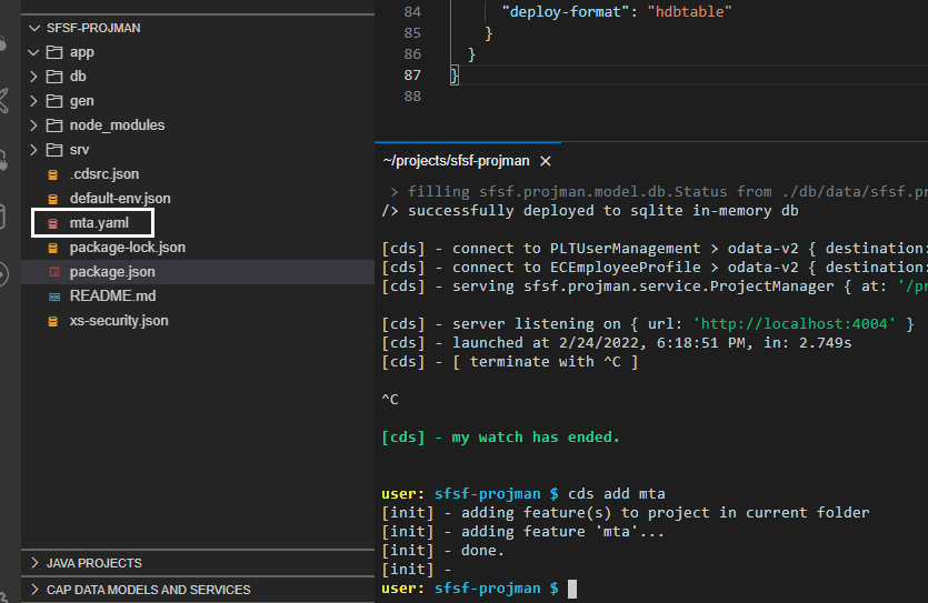 Figure 2 โ Add MTA Configuration