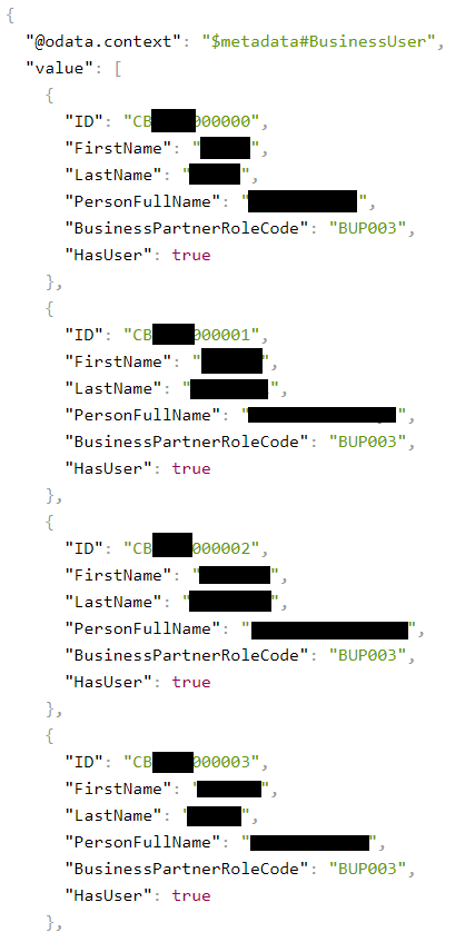 Figure 18 โ Business users from S/4HANA Cloud tenant