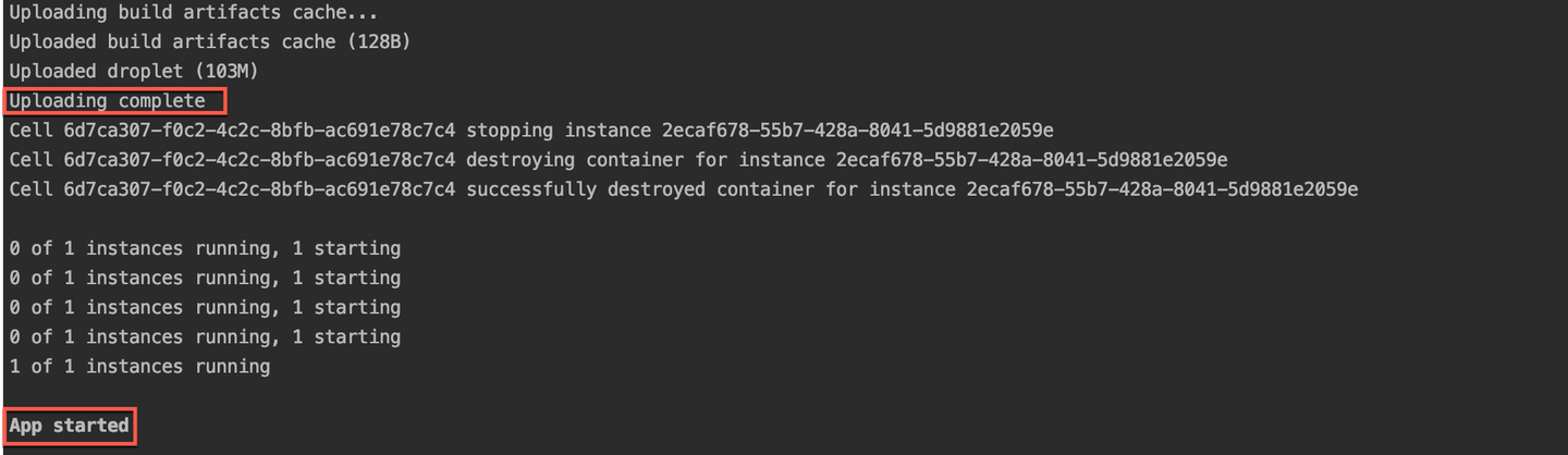 applicationDeployed
