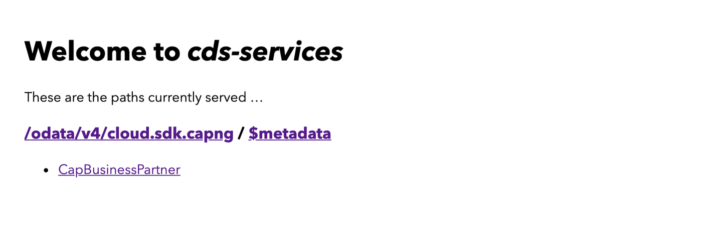 metadata option