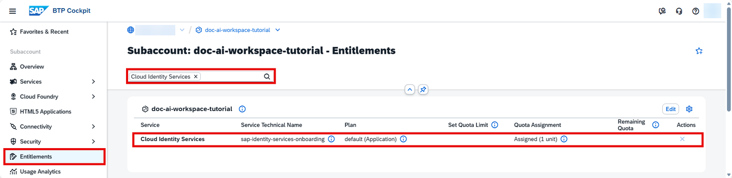 Check Entitlements