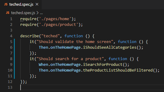 Product Search Test