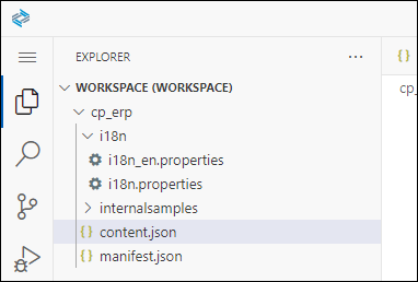 Workspace created
