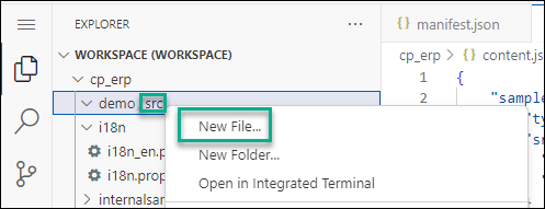 Create files