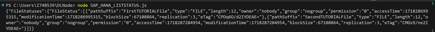 Liststatus Display