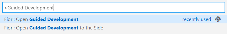 VSCode Open Guided Development