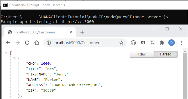 running locally