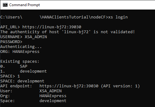 xs login
