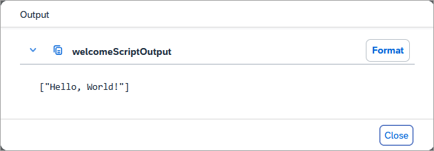 Output