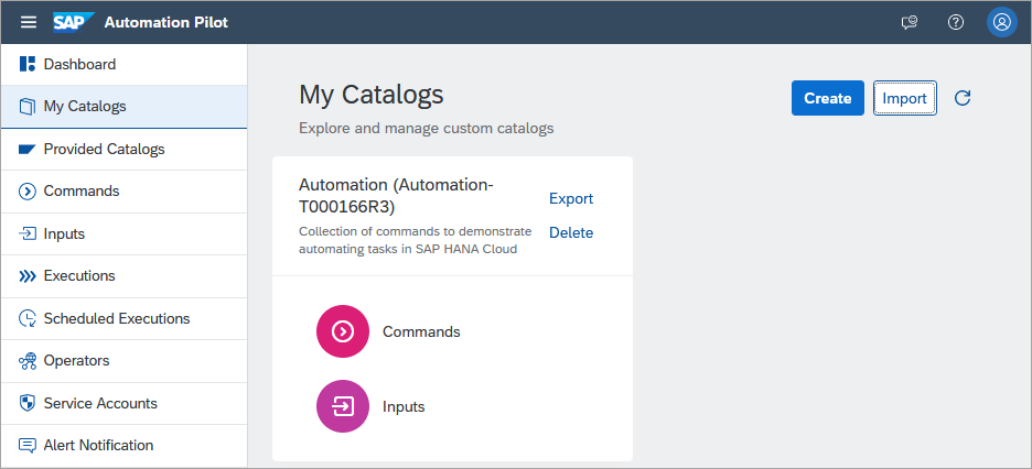 my catalog