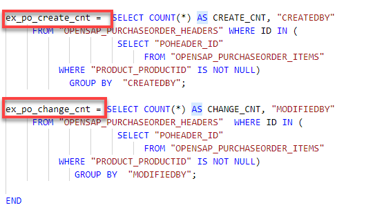 assign select