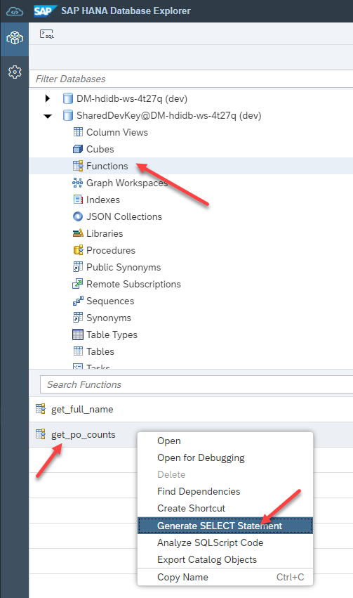SQL Tab