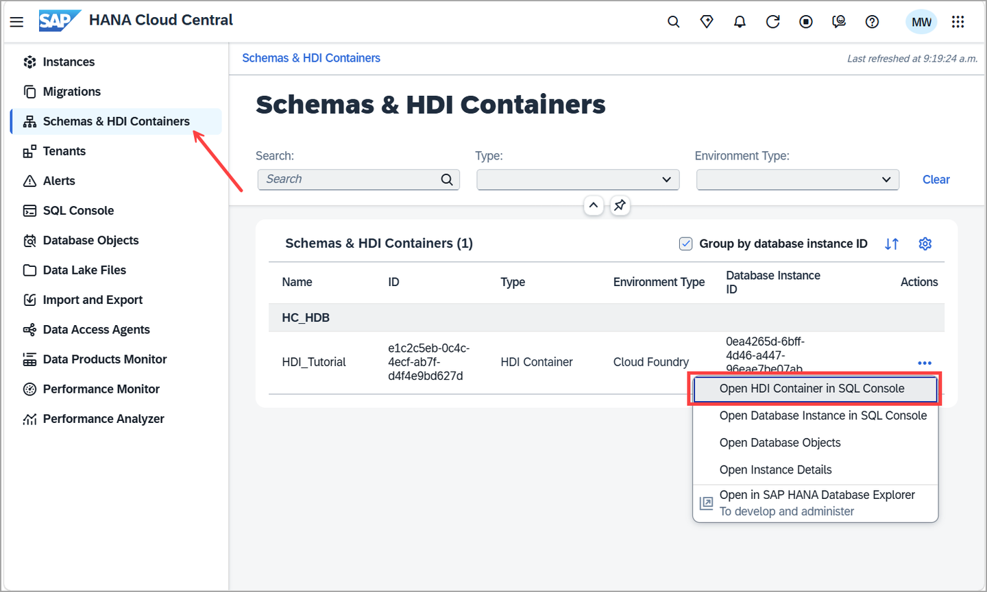 HDI Container