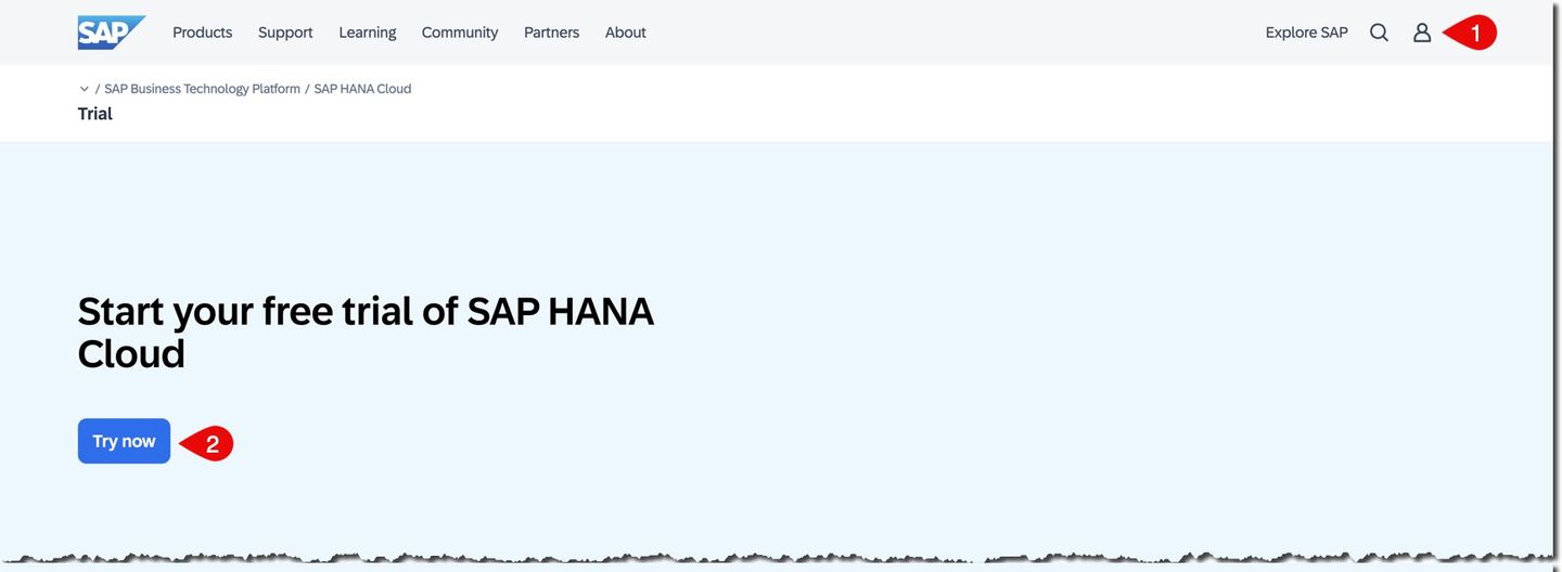 Registration page