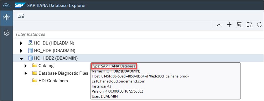 new database