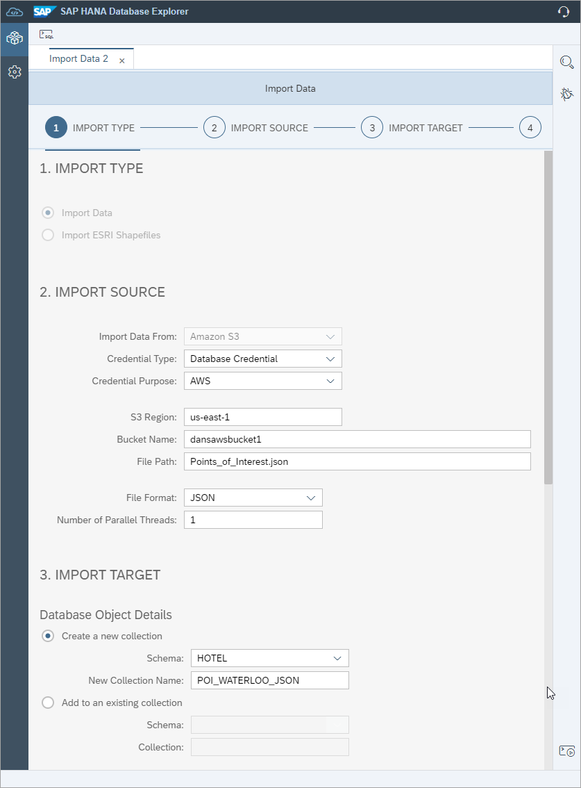 import JSON
