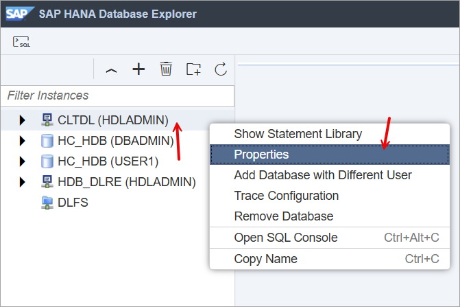 Target HDLRE Properties