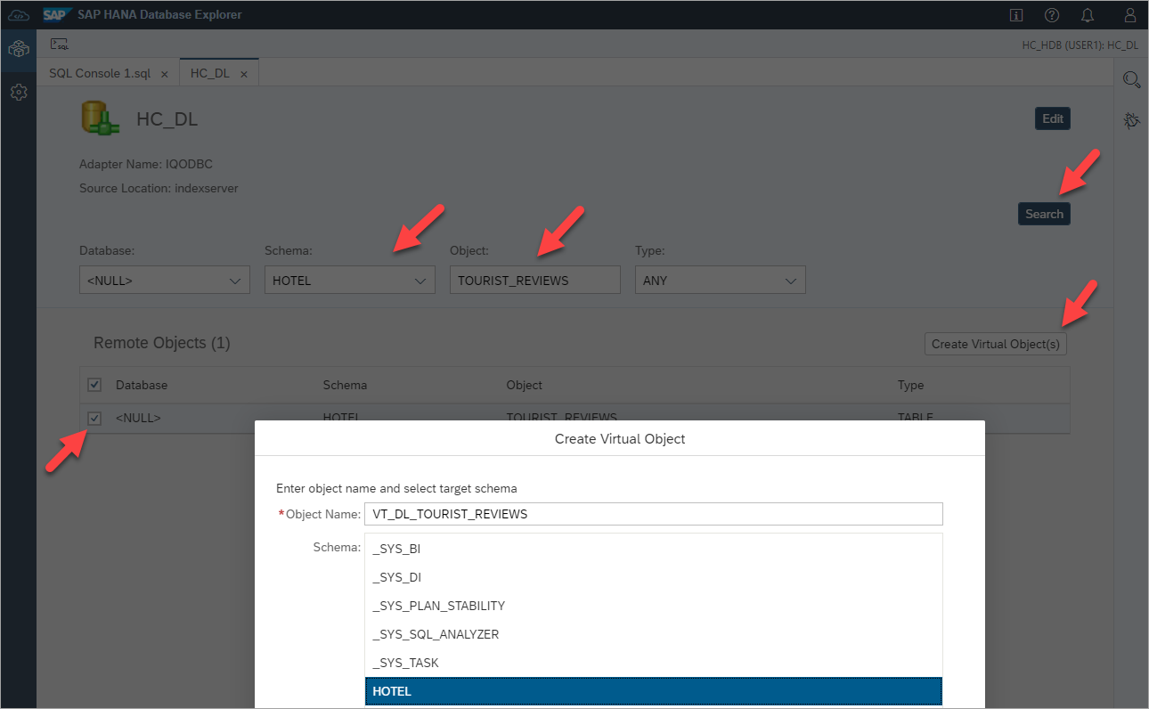 virtual data lake table