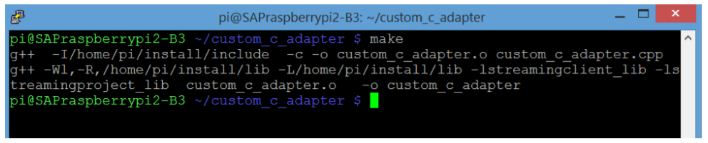 Build Custom C Adapter