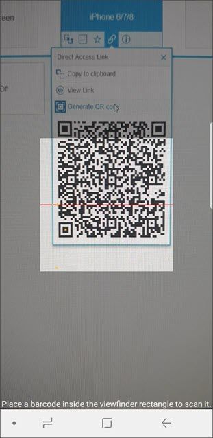 Scan Personas QR