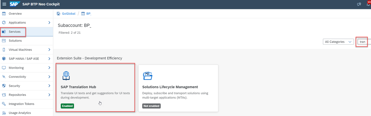 open service catalog