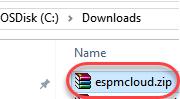 Confirm zip download