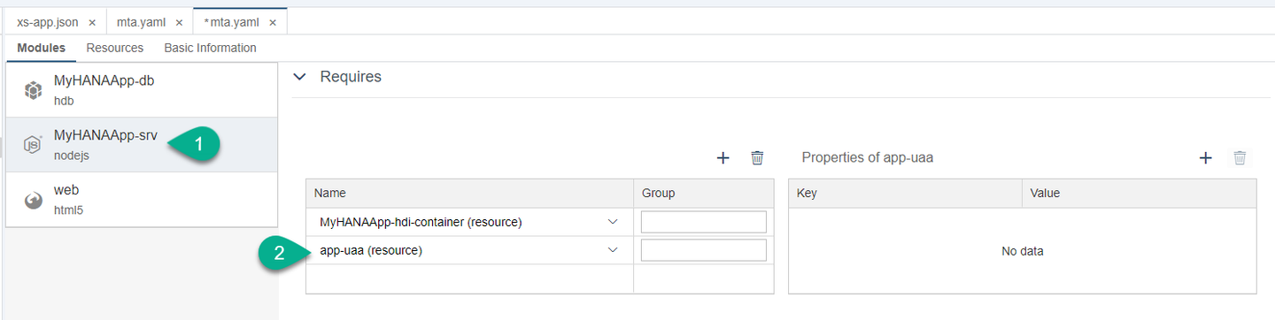 Configure dependencies