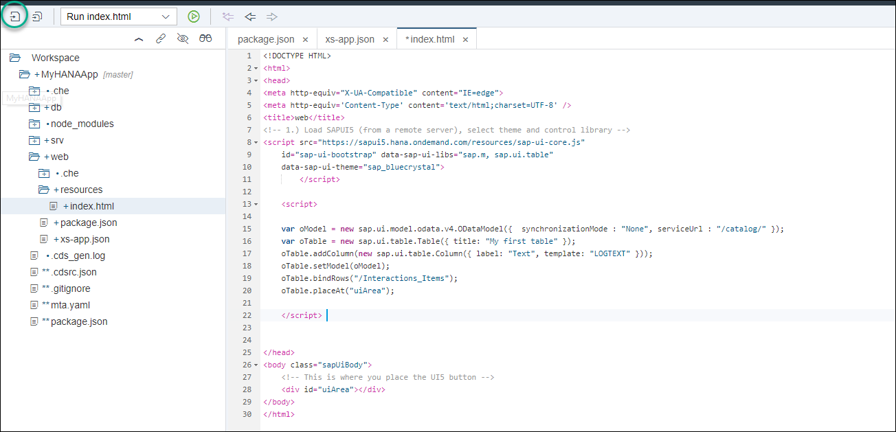 Web module
