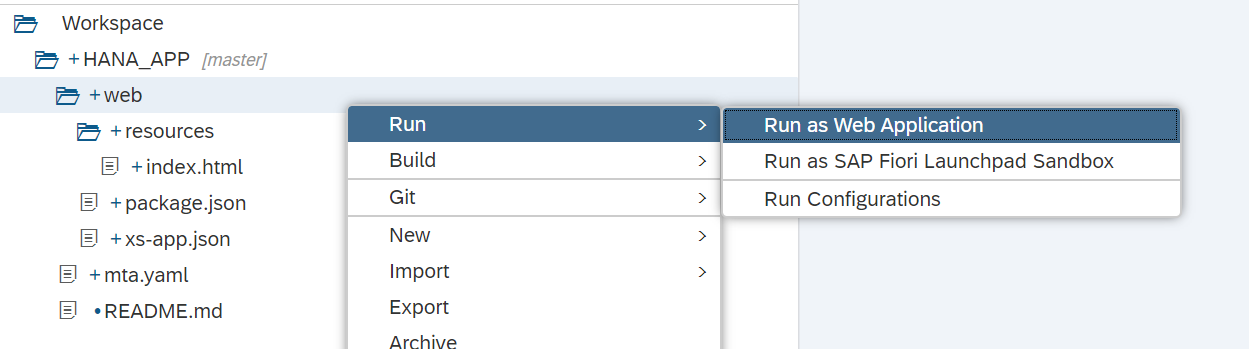 Run your application