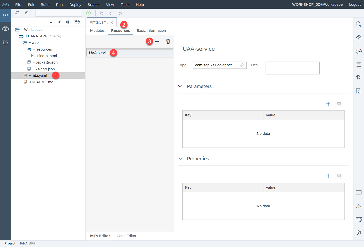 Add resource UAA