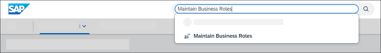Start Maintain Business Roles app