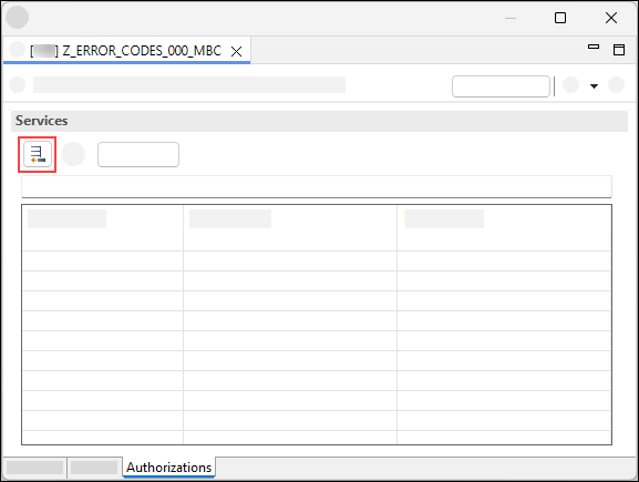 Add authorization object