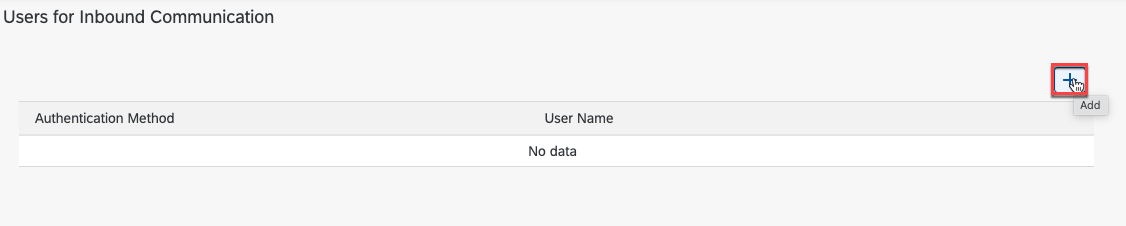 New Inbound User