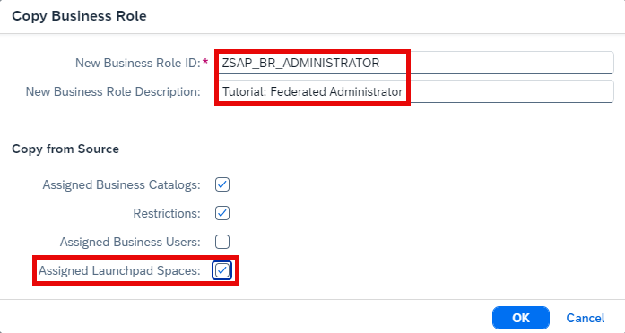 Copy Business Role