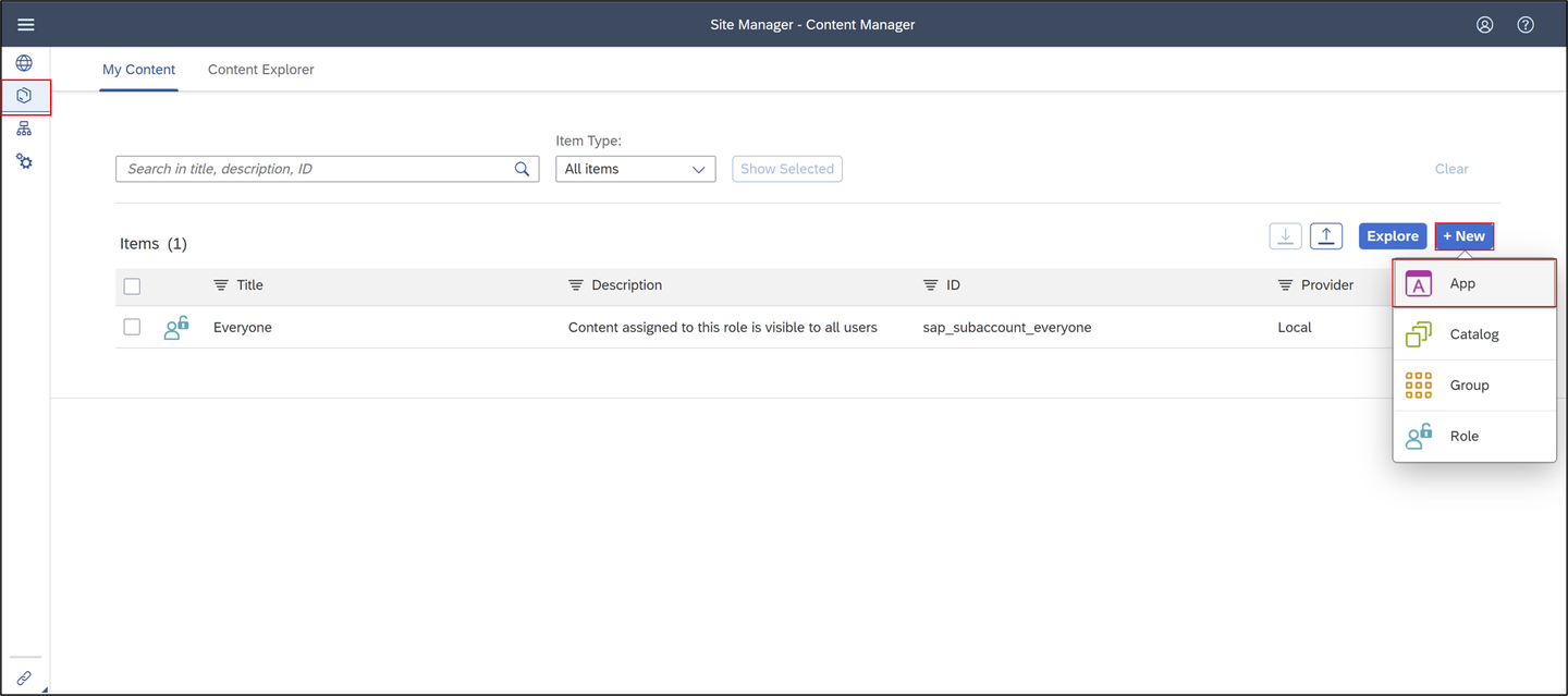 Create launchpad site