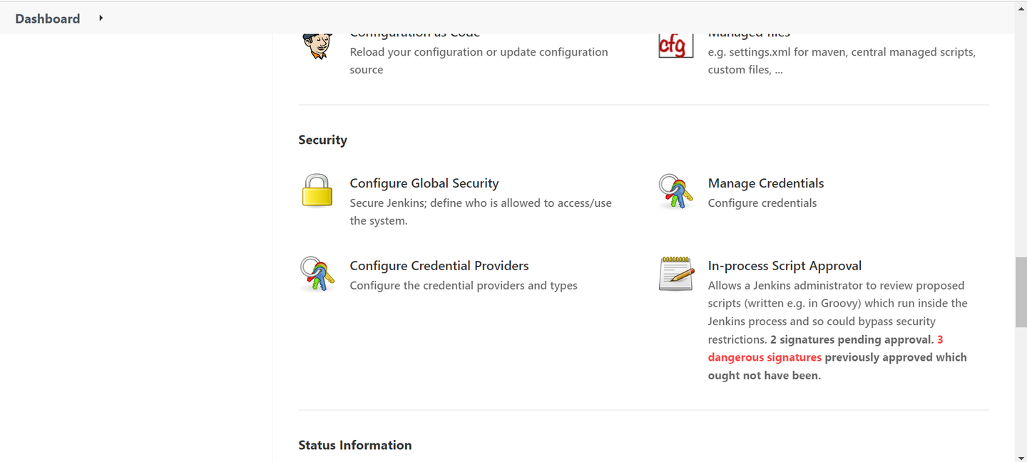 Jenkins Security
