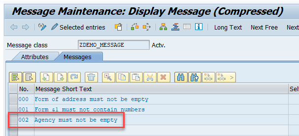 Create New Message Class