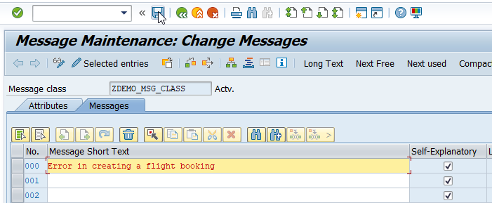 Create Message Class