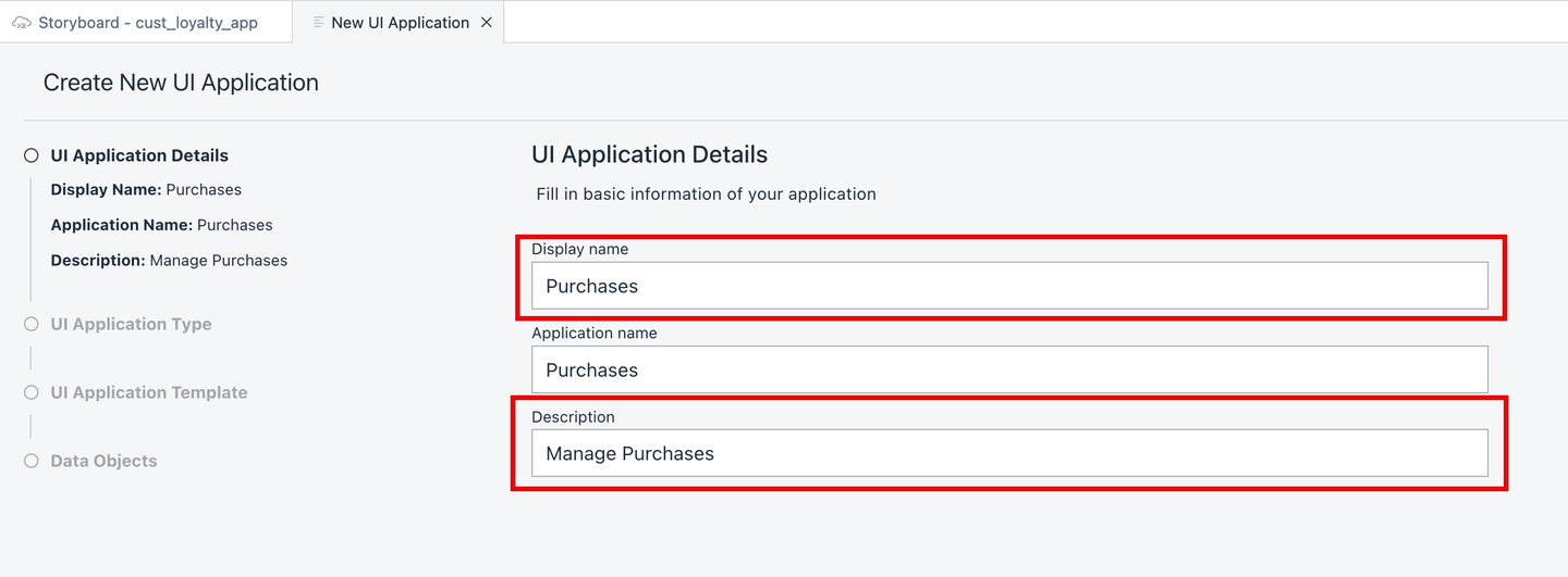 UI details