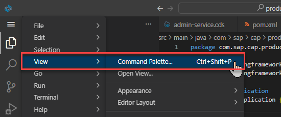 find command