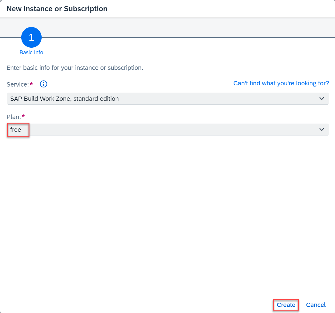 New Instance or Subscription