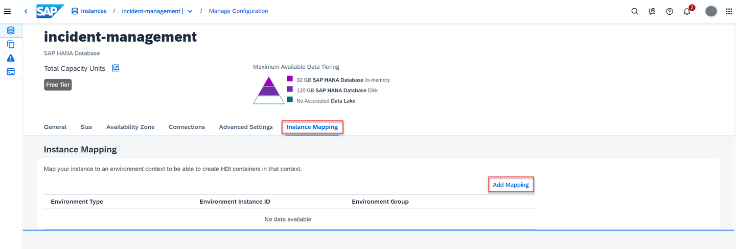 Add instance mapping