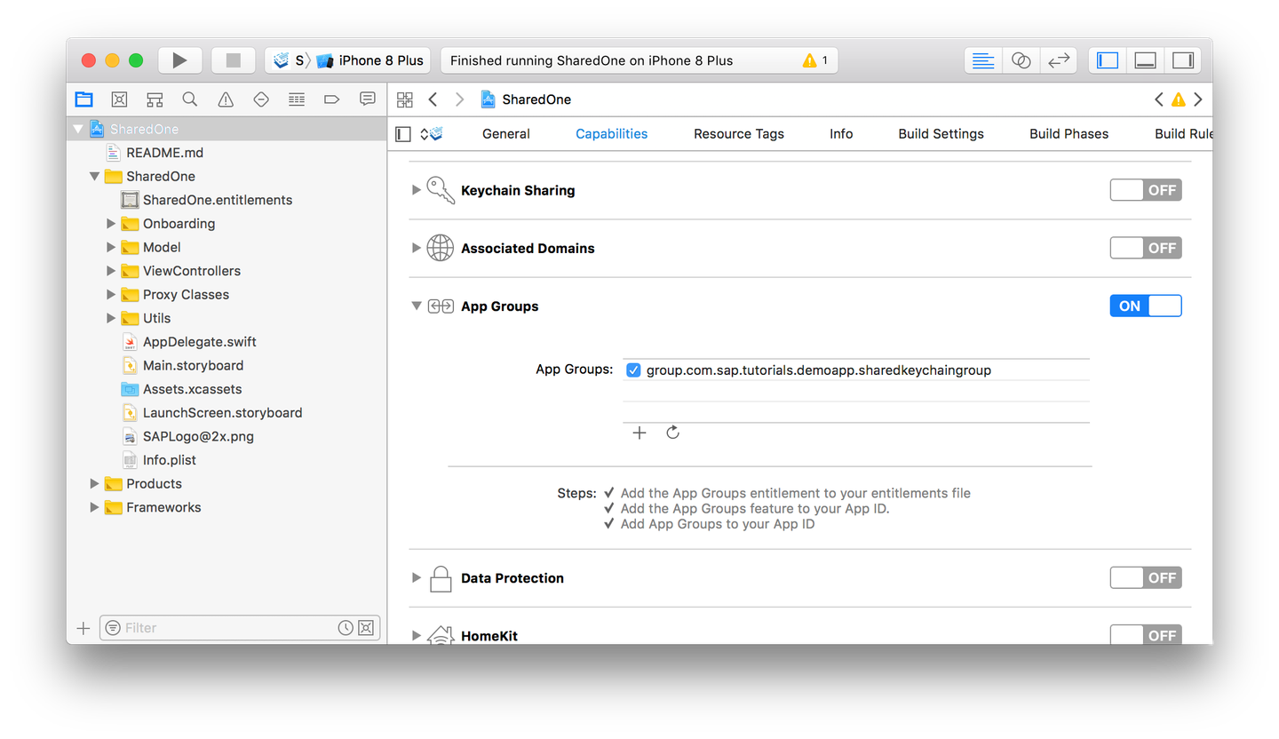 Create Xcode project with SAP BTP SDK Assistant for iOS