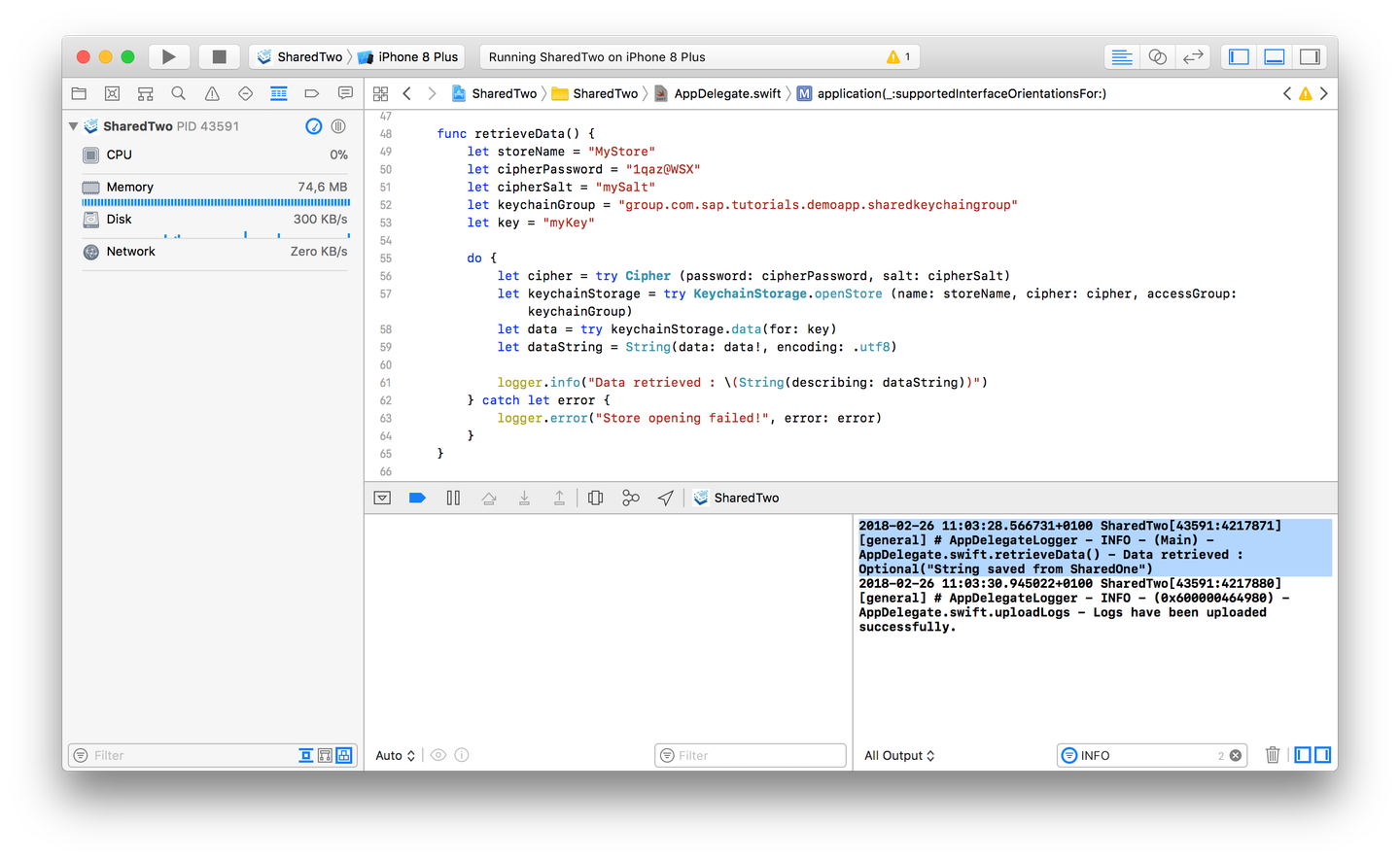 Create Xcode project with SAP BTP SDK Assistant for iOS