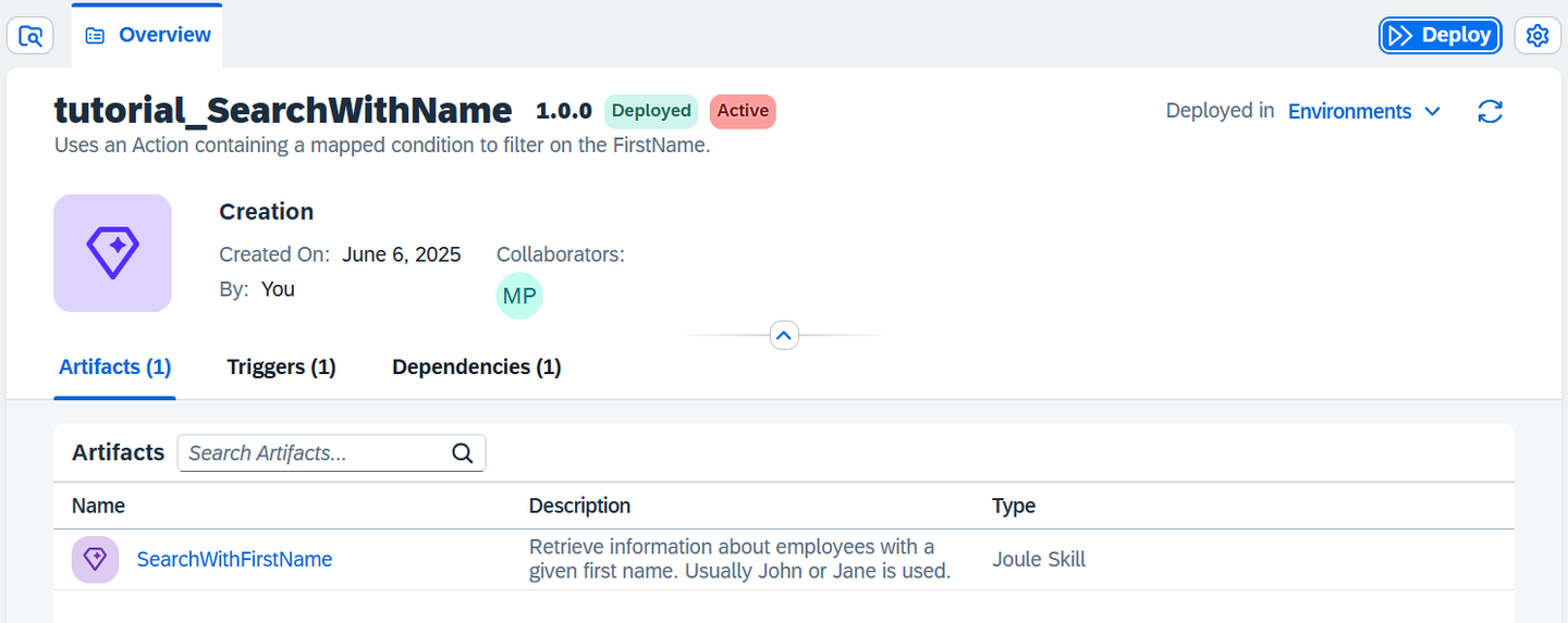 Joule Studio deployed