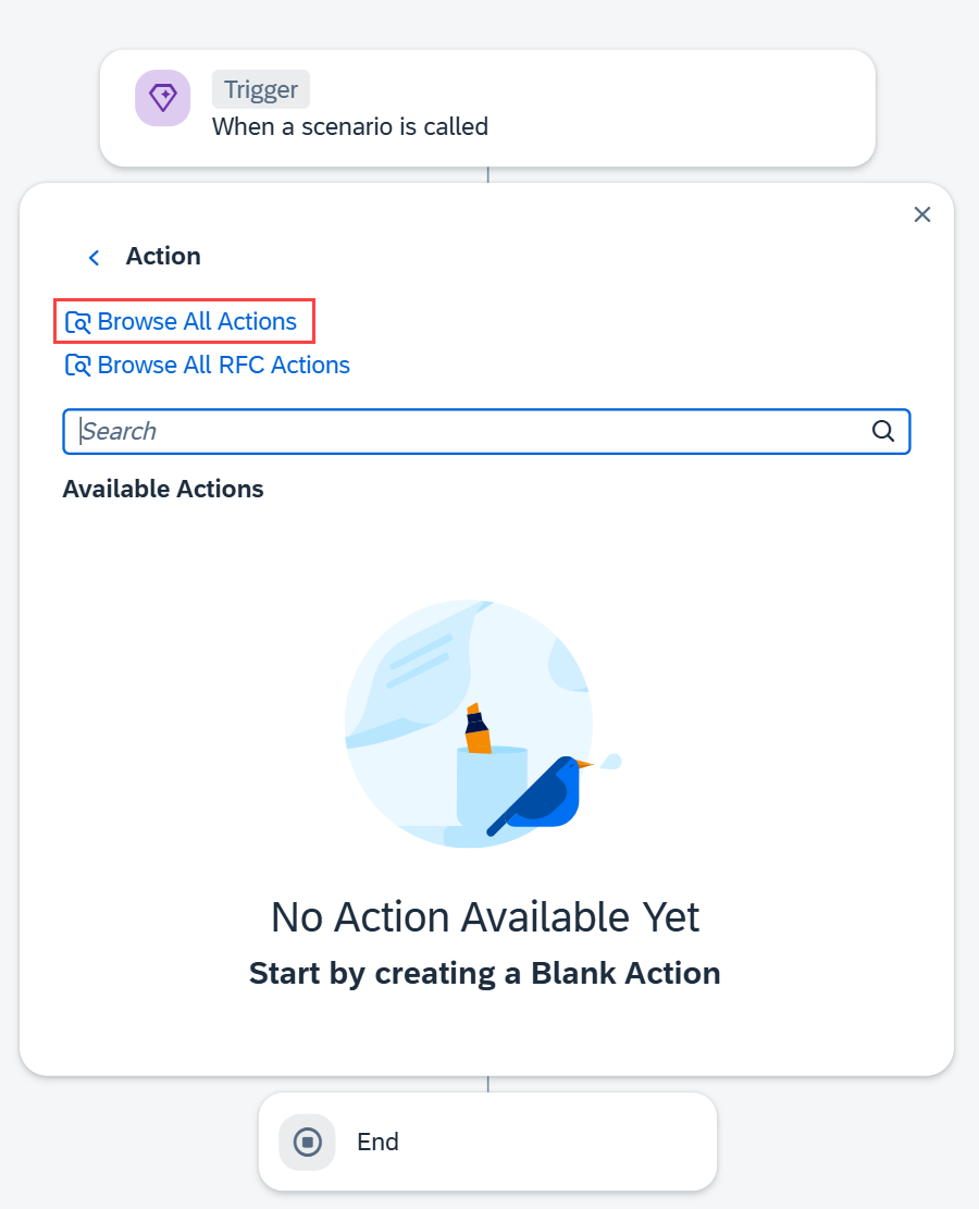 Joule Studio browse actions