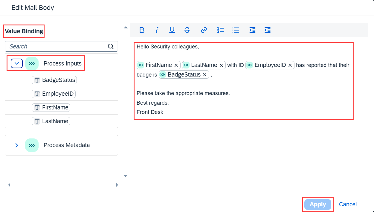 Email Editor
