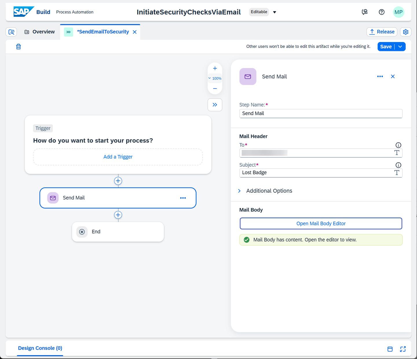 Process Automation finished